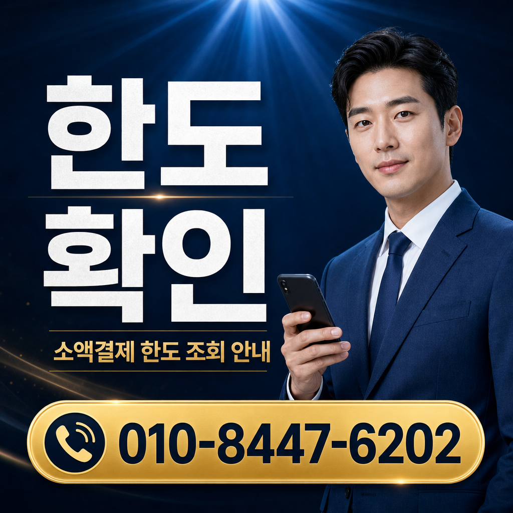 소액결제 한도 확인